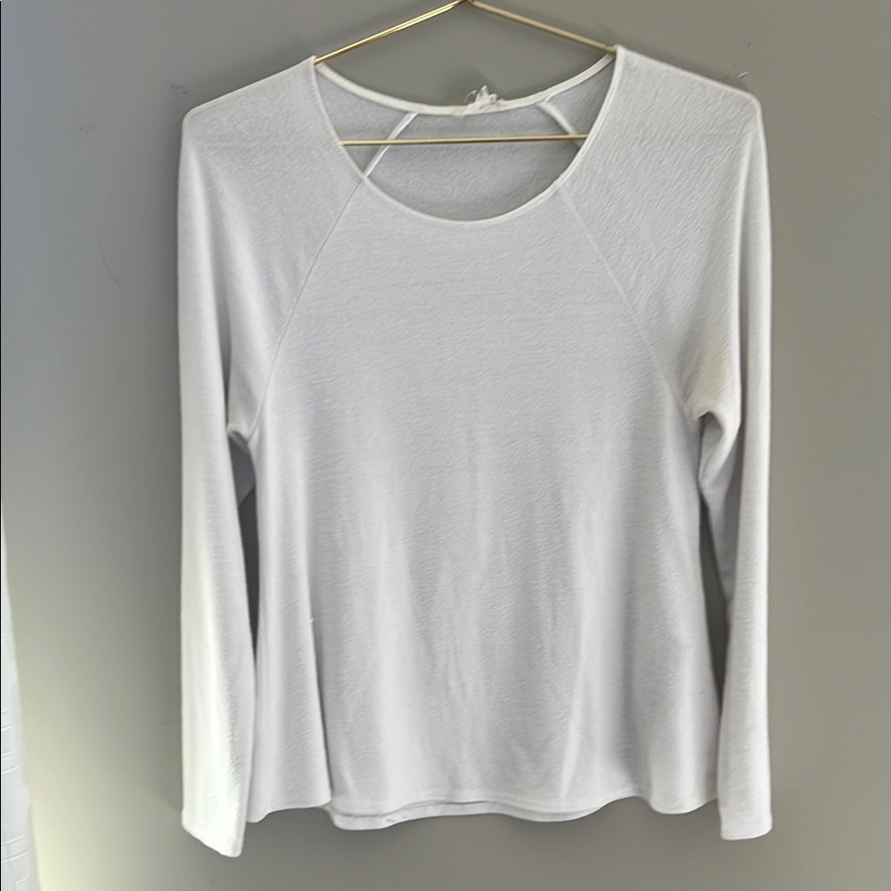 WILFRED White Long Sleeve Blouse